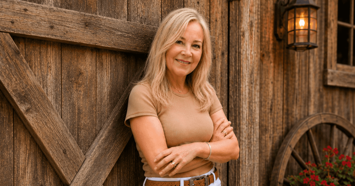 Official press photo for local country singer, Gail Alexis