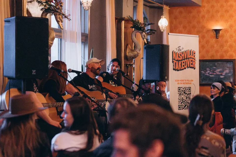 Surprise artists take the stage for the Nashville Takeover event in Stratford.