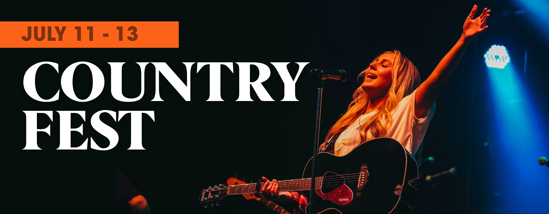 Country Fest at Blue Mountain Village, July 11-13,2025