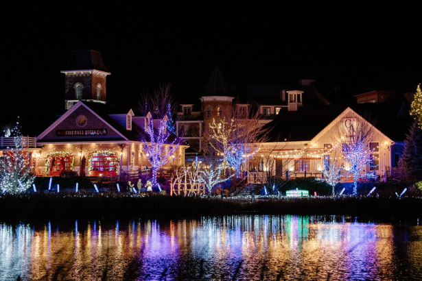 blue mountain xmas lights