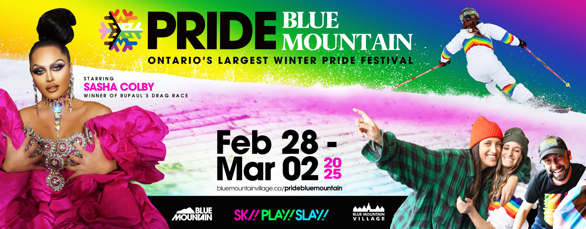 Pride Blue Mountain 2025 Poster